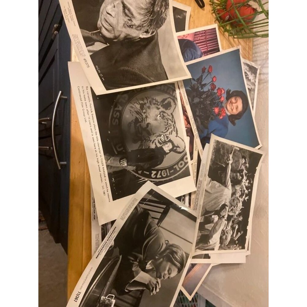 Lot of 14 Vintage Original Movie Still Photos & Press Promotional Stills - Patri